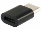 Equip USB-C - microUSB USB adaptér černý (133472)