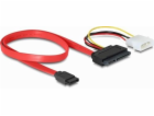 Delock Molex - SATA 22-pin, 0,4m, Vícebarevné (84230)