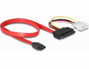 Delock Molex - SATA 22-pin, 0,4m, Vícebarevné (84230)