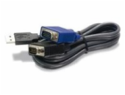 TRENDnet USB-A - D-Sub (VGA) kabel USB 4,5 m černý (TKCU15)