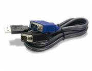 TRENDnet USB-A - D-Sub (VGA) kabel USB 4,5 m černý (TKCU15)