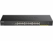 D-Link DGS-1250-52X, 48-port Gigabit Smart Managed Switch with 4x 10G SFP+ ports