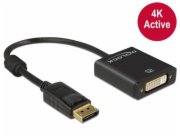 ADAPTER DISPLAYPORT(M) 1.2->DVI(24+5)(F) 4K Active