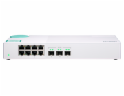 QNAP switch QSW-308S (8x Gigabit port + 3x 10G SFP+ port)