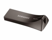 Flashdisk Samsung BAR Plus 256GB, USB 3.1, kovový, šedý 45020332