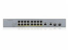 Zyxel GS1350-18HP 18 Port smart managed CCTV PoE switch, ...