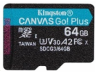 Kingston Micro SDXC Canvas Go! Plus 64GB UHS-I U3 SDCG3/6...