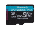 KINGSTON 256GB microSDXC Canvas Go! Plus 170R/100W U3 UHS...