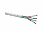 Kabel licna Solarix CAT5E UTP PVC šedý 305m/box SXKL-5E-U...