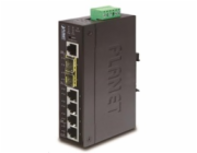 Planet IGS-5225-4T2S průmyslový L3 switch, 4x1Gb, 2x2.5Gb SFP, dual 12-48VDC, -40~75°C, IP30