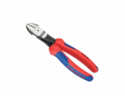 KNIPEX - kleště štípací stranové pevnostní, zesílené PVC 7402180