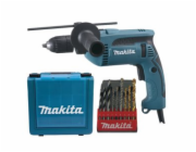 Makita HP1641K1X Příklepová vrtačka s kufrem,rychlosklíčidlo 1,5-13mm,680W