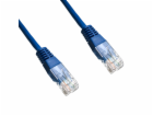 DATACOM Patch kabel UTP CAT6 1m modrý