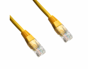 DATACOM Patch kabel UTP CAT6 0,5m žlutý