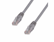 DATACOM Patch kabel UTP CAT6 0,25m šedý