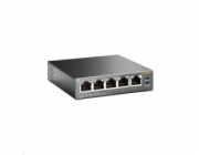 TP-Link switch TL-SG1005P (5xGbE, 4xPoE+, 65W, fanless)