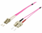 Equip Fiber Optic Patchcord SC - LC, Multi-Mode, 50/125 OM4, 3m