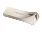 Flashdisk Samsung BAR Plus 128GB, USB 3.1, kovový, stříbr...