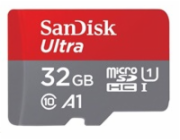 SanDisk MicroSDHC karta 32GB Ultra (120MB/s, A1 Class 10 UHS-I, Android - Tablet Packaging, Memory Zone App) + adaptér