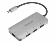 Targus USB-C to 4-Port USB-A Hub Rozbočovač 4 × SuperSpeed USB 3.0 Desktop 5051794030341