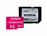 Kioxia Exceria Plus microSDXC 64GB Class 10 UHS-1 U3