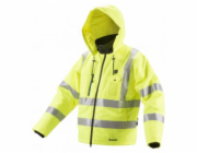 Makita DCJ206Z Gr.M yellow Akku Thermo Jacket