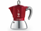 Bialetti MOKA INDUCTION ČERVENÁ 4 ŠÁLKY