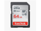 SanDisk SDXC karta 64GB Ultra (100MB/s Class 10 UHS-I)