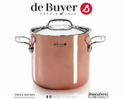 De Buyer Prima Matera Saucepot copper/steel extra high 20cm ind