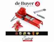 De Buyer Mandoline Swing Plus cervena