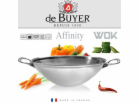 WOK pánev de Buyer, 3743.32, nerezový, průměr 32 cm, dno ...