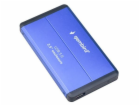 Gembird Enclosure 2.5 USB 3.0 blue externí kryt na HDD