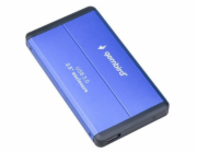 Gembird Enclosure 2.5 USB 3.0 blue externí kryt na HDD