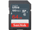 Paměťová karta Sandisk Ultra 64 GB SDXC Memory Card 100 MB/s