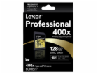 Paměťová karta Lexar SDXC Thin Box 128GB 400x Professiona...