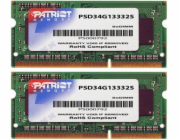 Paměť Patriot DDR3 4GB SL 1333 SO-DIMM