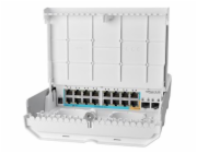 Switch Mikrotik netPower 15FR CRS318-1Fi-15Fr-2S-OUT 16x LAN, 2x SFP, reverzní POE