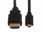 Kabel Raspberry propojovací Micro HDMI (M) na HDMI (M), č...