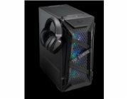 ASUS case TUF GAMING GT301 BLACK AURA, ATX Tower, černá, bez zdroje