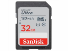 Paměťová karta Sandisk Ultra 32 GB SDHC Memory Card 120 MB/s