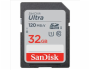 Paměťová karta Sandisk Ultra 32 GB SDHC Memory Card 120 MB/s