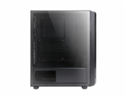 Zalman skříň S4 / Middle tower / ATX / USB 3.0 / USB 2.0 / průhledná bočnice