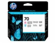 HP 70 - Světlá fialová, světle azurová - tisková hlava - pro DesignJet HD Pro MFP, T120, Z2100, Z3100, Z3100ps, Z3200, Z3200ps, Z5200, Z5400