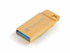 VERBATIM Flash Disk 32GB Metal Executive, USB 3.0, zlatá