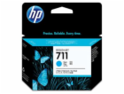 HP 711 Cyan DJ Ink Cart, 29 ml, 3-pack, CZ134A