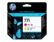 HP 771 - ?lutá, purpurová - tisková hlava - pro DesignJet Z6200, Z6600, Z6610, Z6800, Z6810