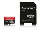 TRANSCEND MicroSDHC karta 8GB Premium, Class 10 UHS-I 300...