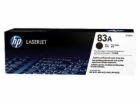 HP 83A Black LJ Toner Cart, CF283A (1,500 pages)