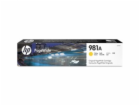 HP 981A Yellow Original PageWide Cartridge (6,000 pages)