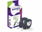 WECARE ARMOR páska kompatibilní s DYMO S0721510,Black/Whi...